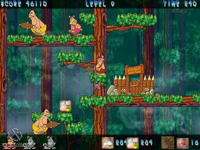 Скриншот Все динозавры делают это / Caveman Zac (2004) PC