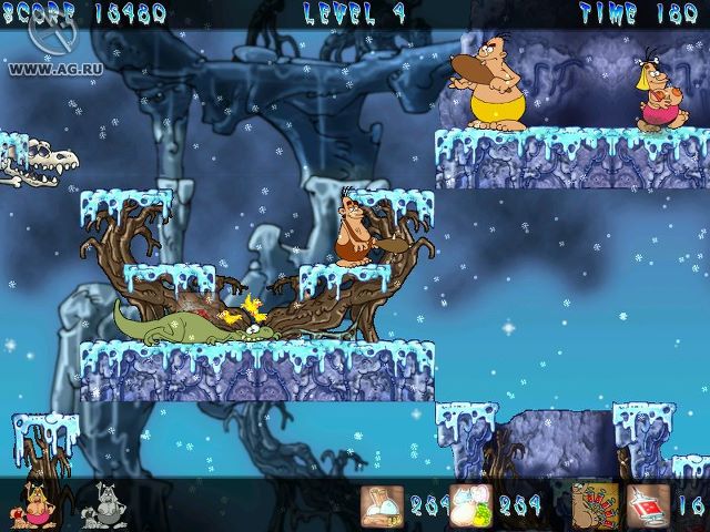 Скриншот Все динозавры делают это / Caveman Zac (2004) PC